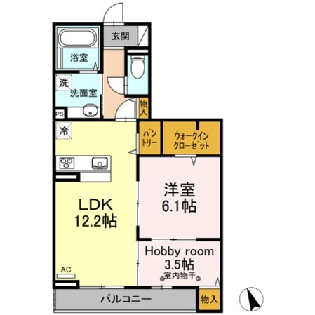 トタカ東小岩の物件間取画像